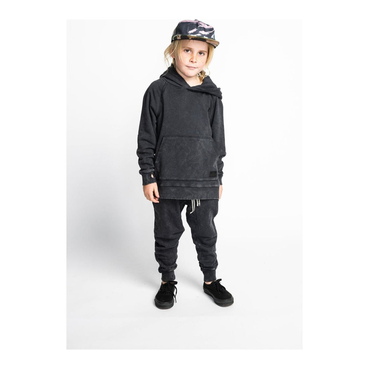 Checkmate Hoody - Mineral Black