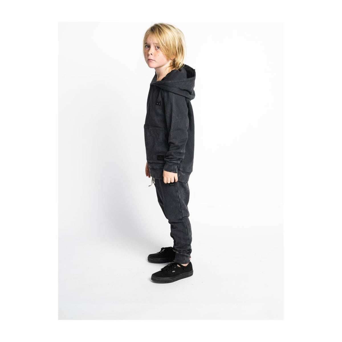Checkmate Hoody - Mineral Black