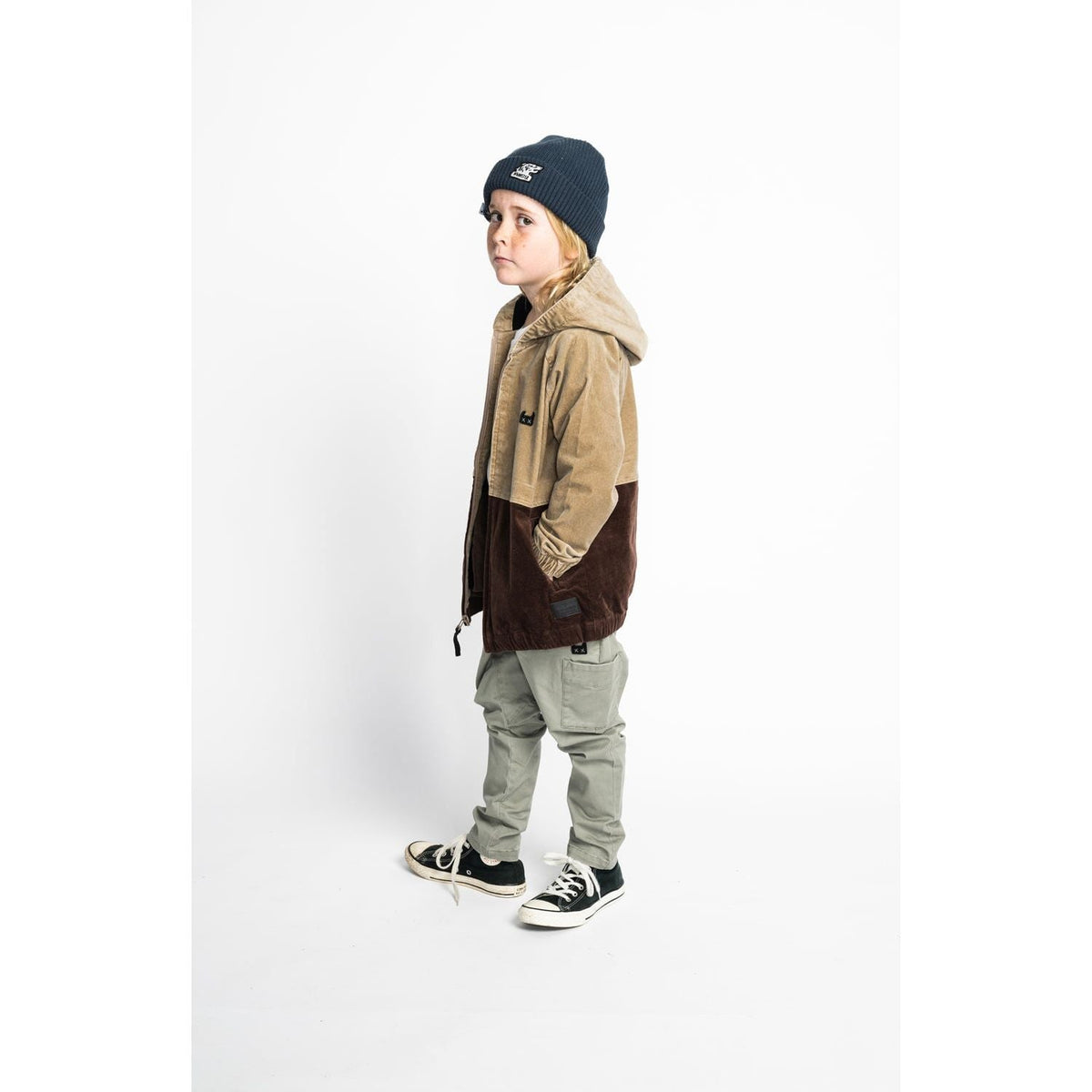 Mcord Jacket - Choc/ Sand