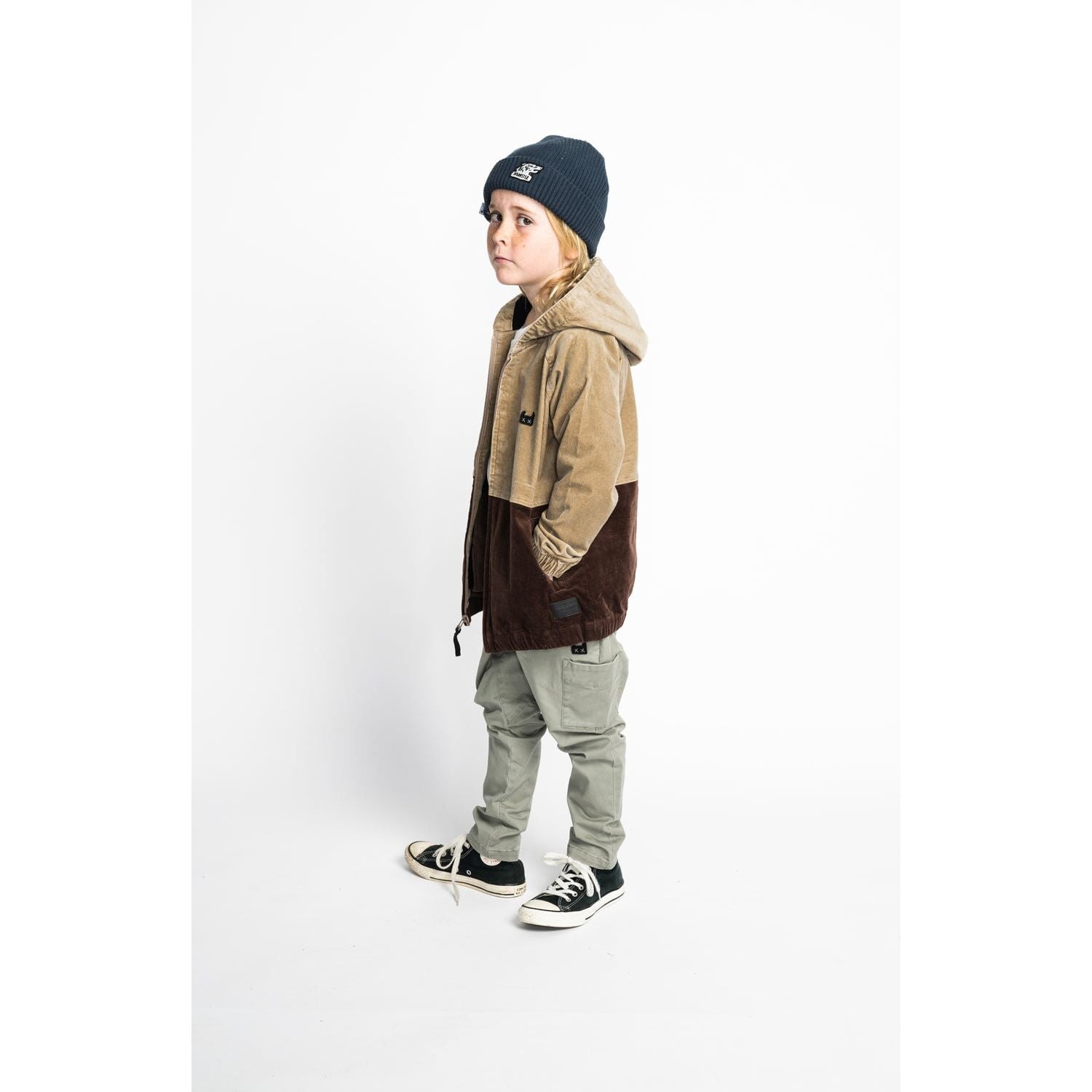 Mcord Jacket - Choc/ Sand