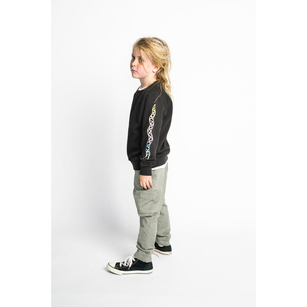 Glowsnake Crew - Soft Black