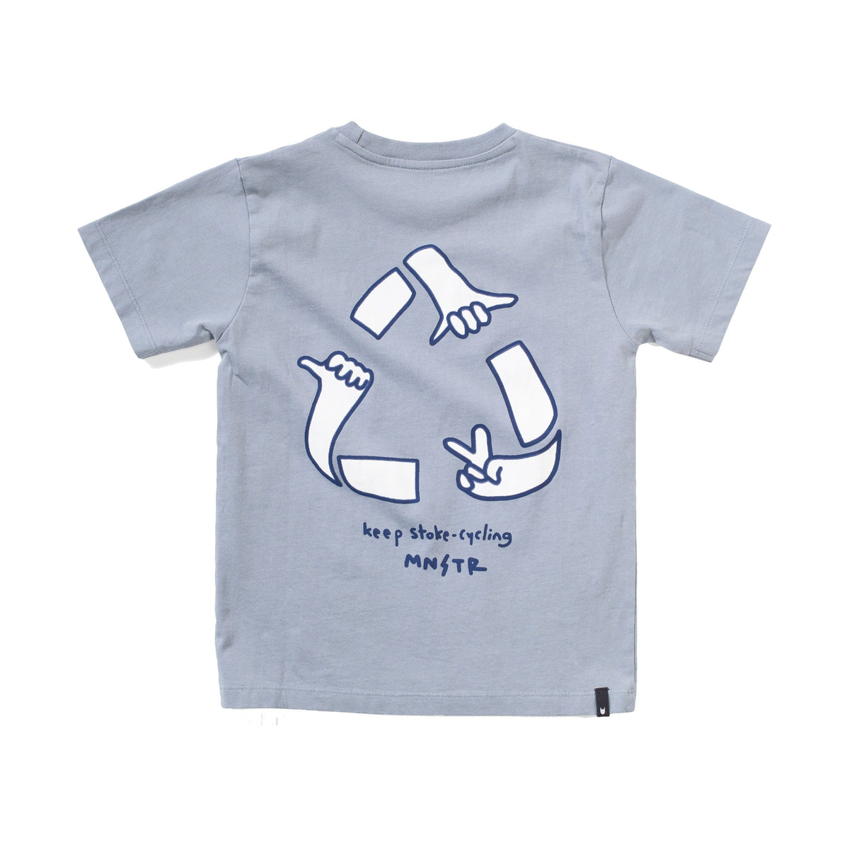 Royal Ss Tee - Mid Blue