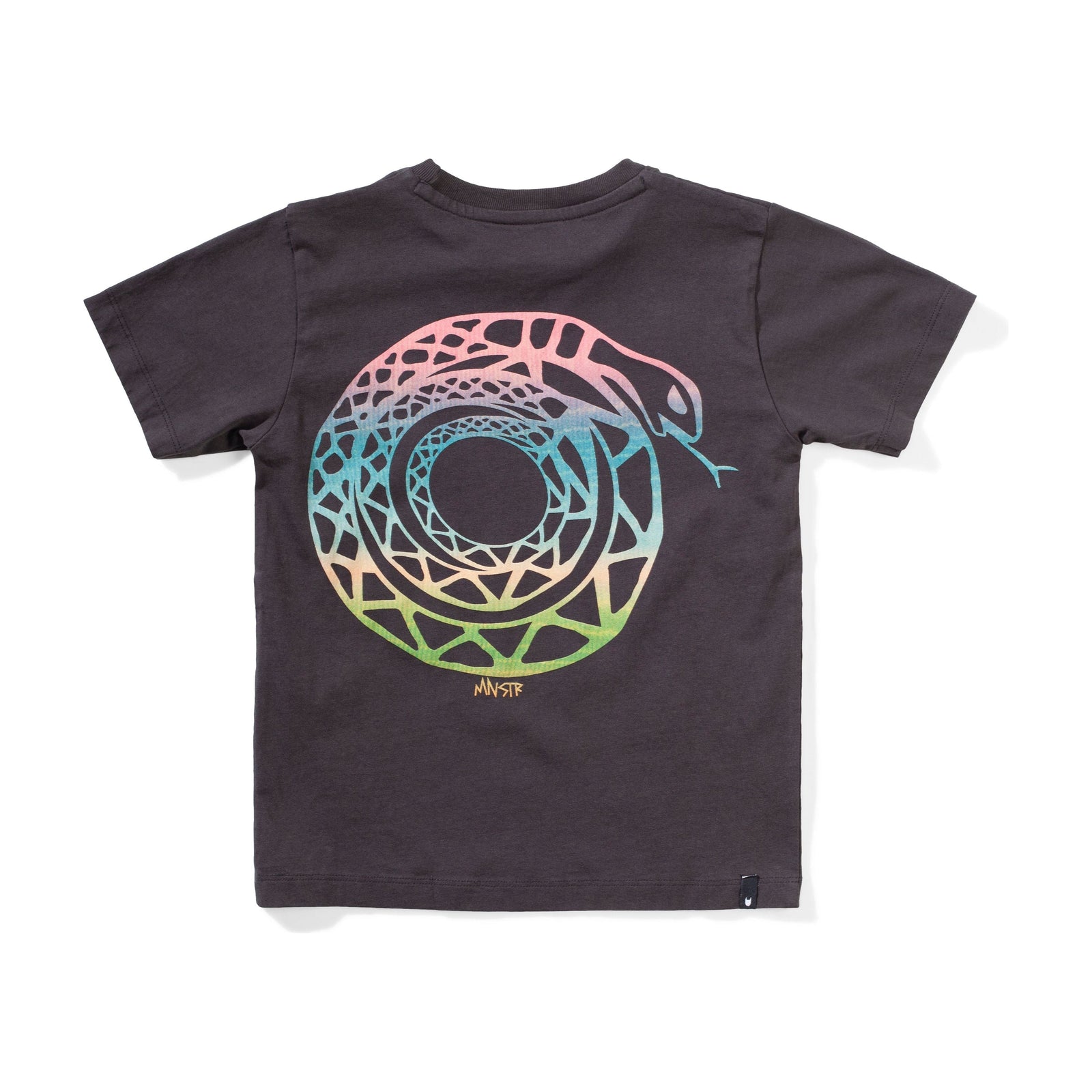 Ladder Ss Tee - Soft Black