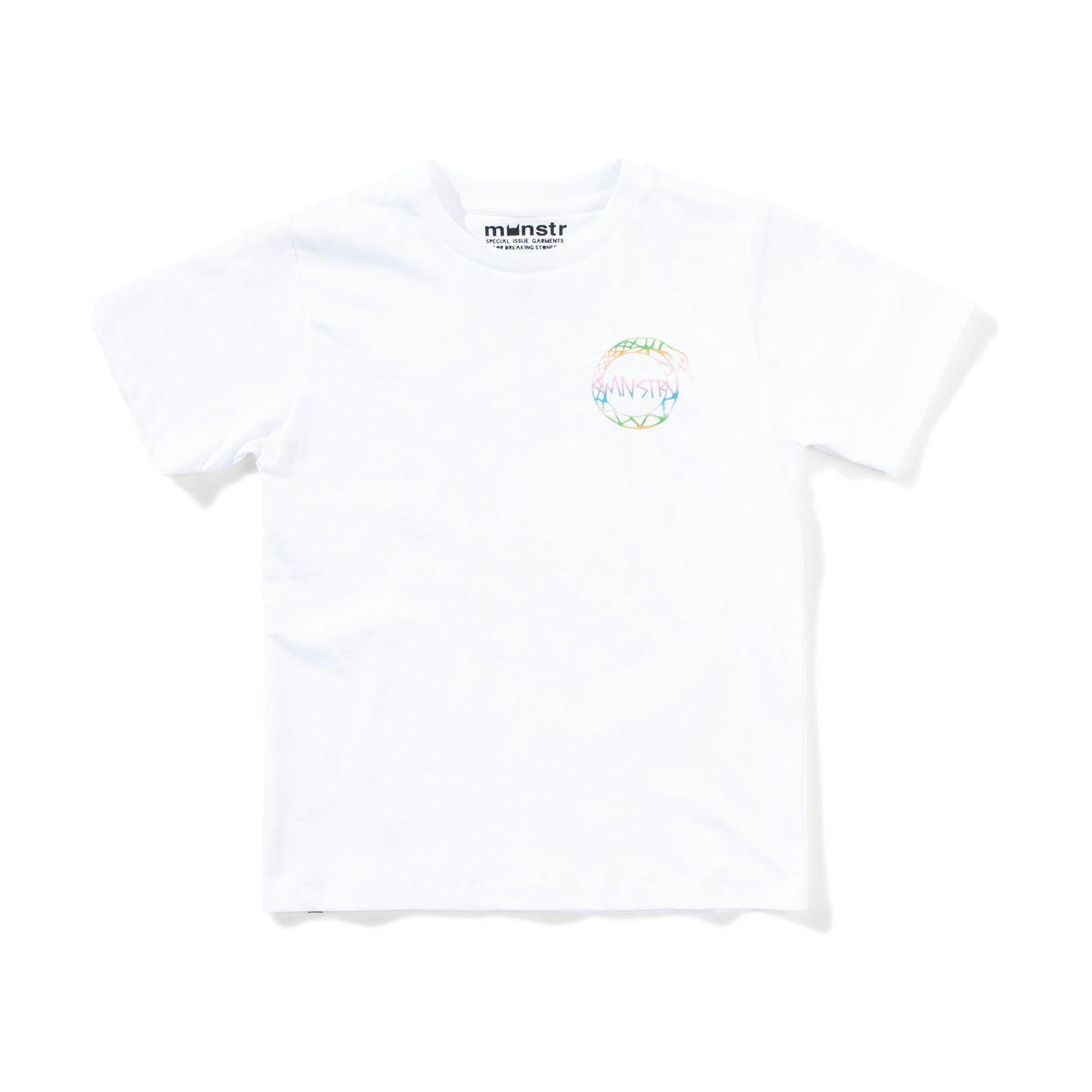 Ladder Ss Tee - White