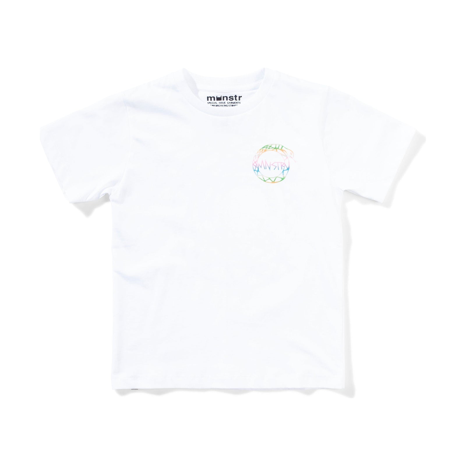 Ladder Ss Tee - White