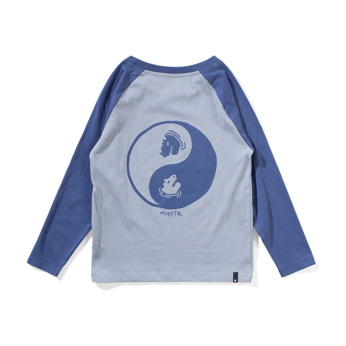 Deepshallow Ls Tee - Mid Blue