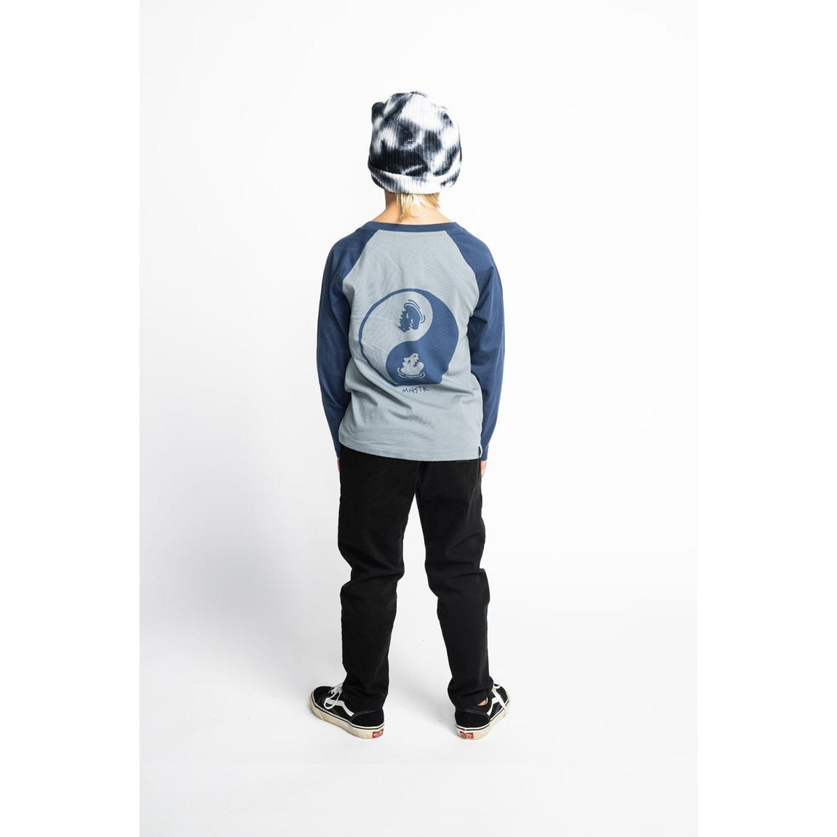 Deepshallow Ls Tee - Mid Blue