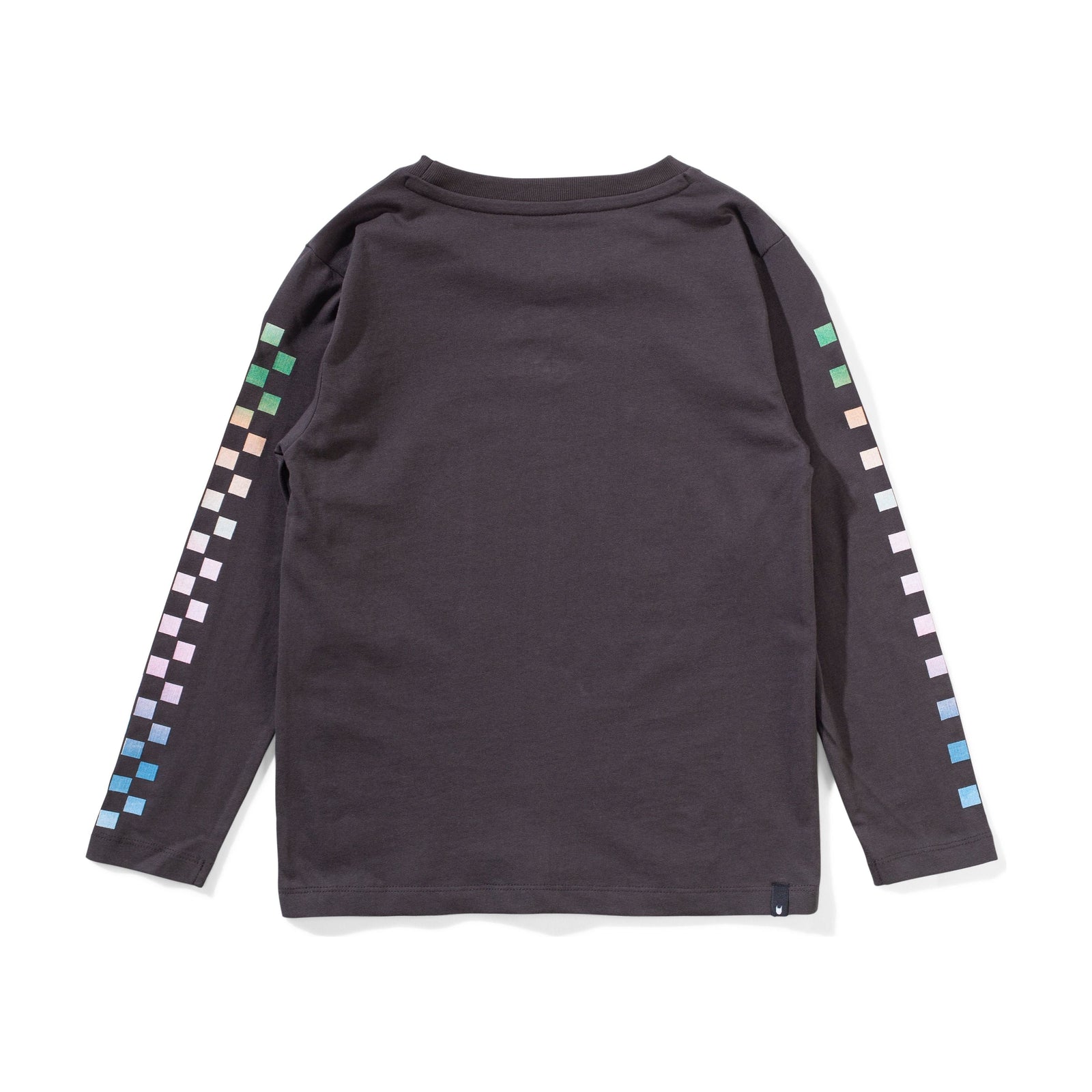 Sideflag Ls Tee - Soft Black