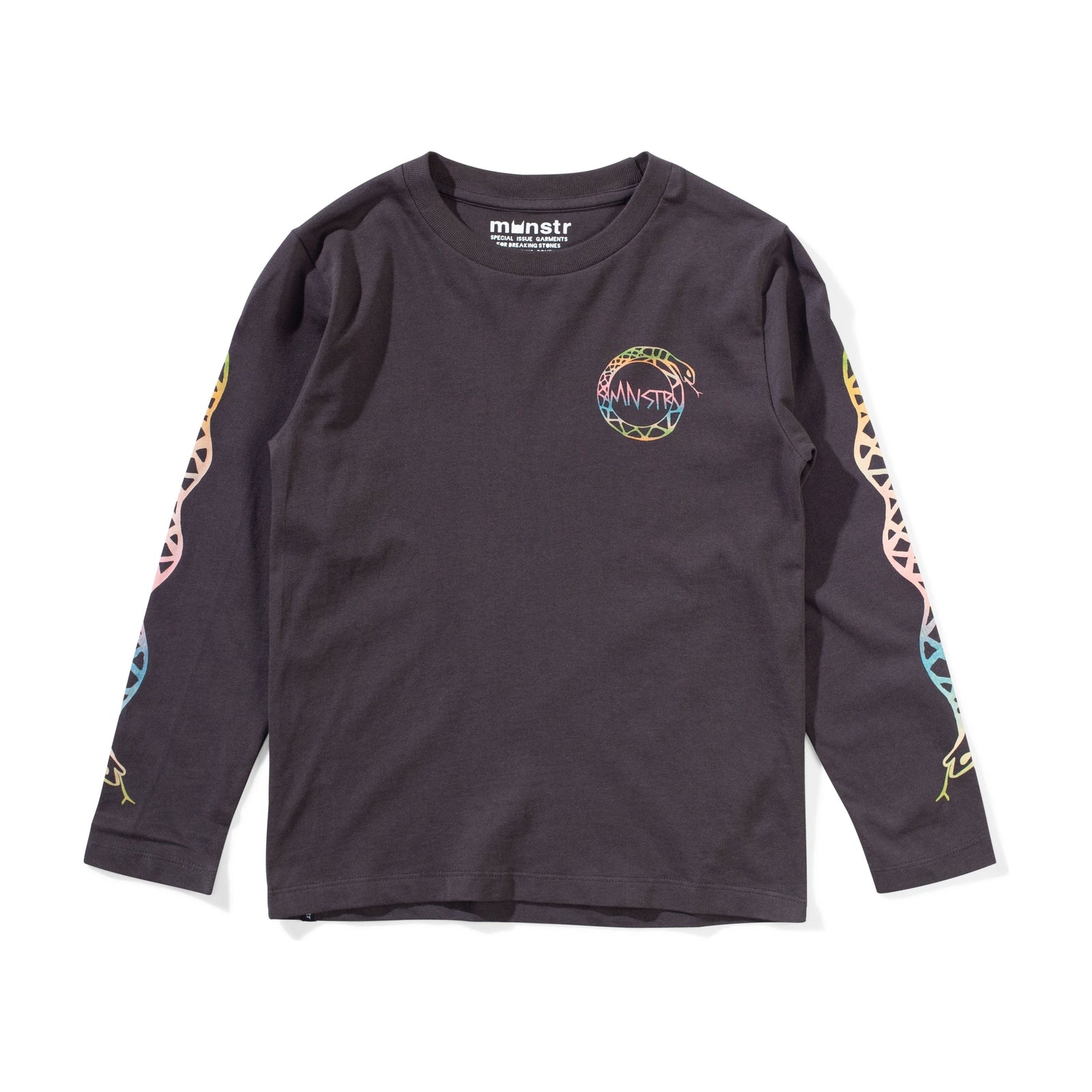 Glowchomp Ls Tee - Soft Black