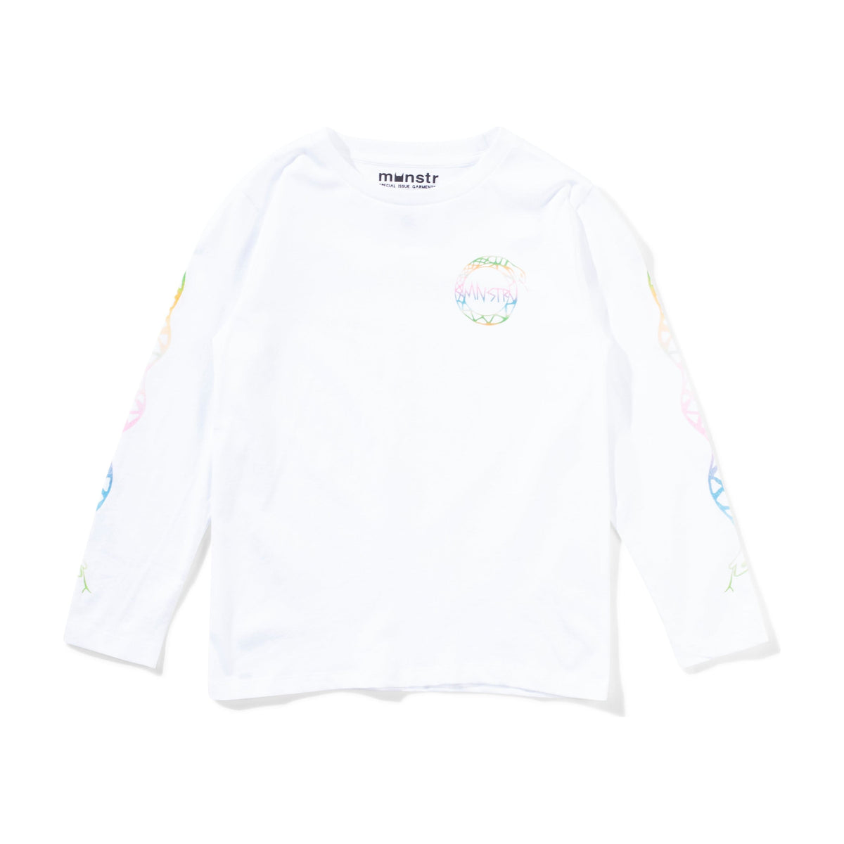 Glowchomp Ls Tee - White