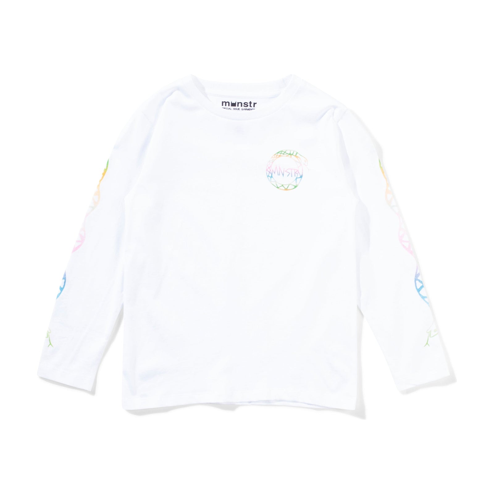 Glowchomp Ls Tee - White