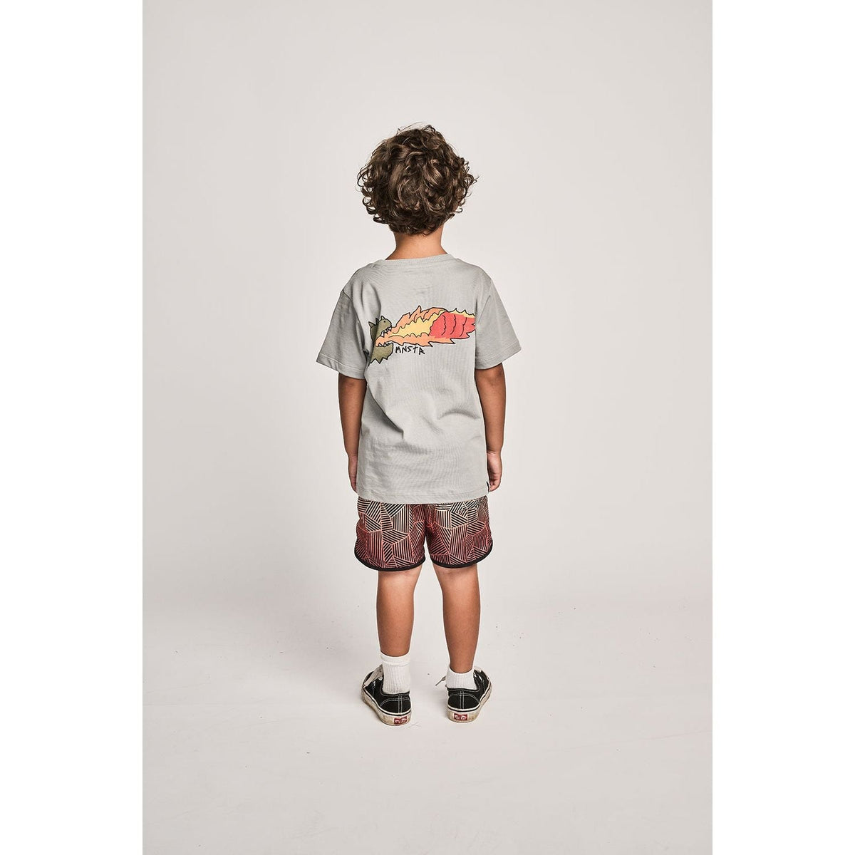 Wavebuoys Bshort - Peach Stripe