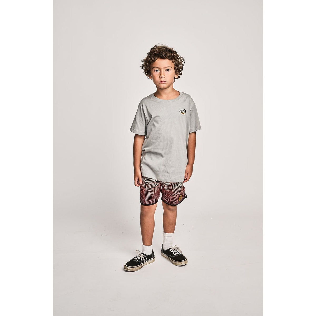 Wavebuoys Bshort - Peach Stripe