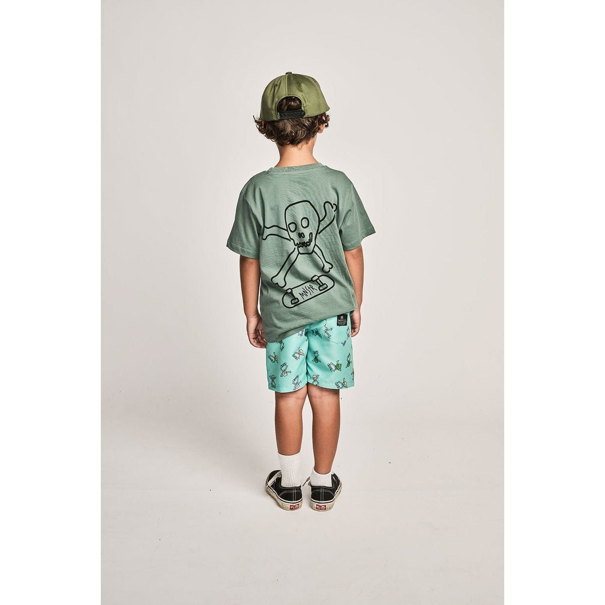 Lightning Bshort - Olivine/Mint