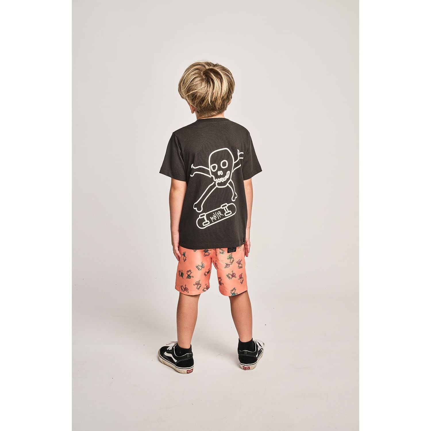 Lightning Bshort - Black/Peach