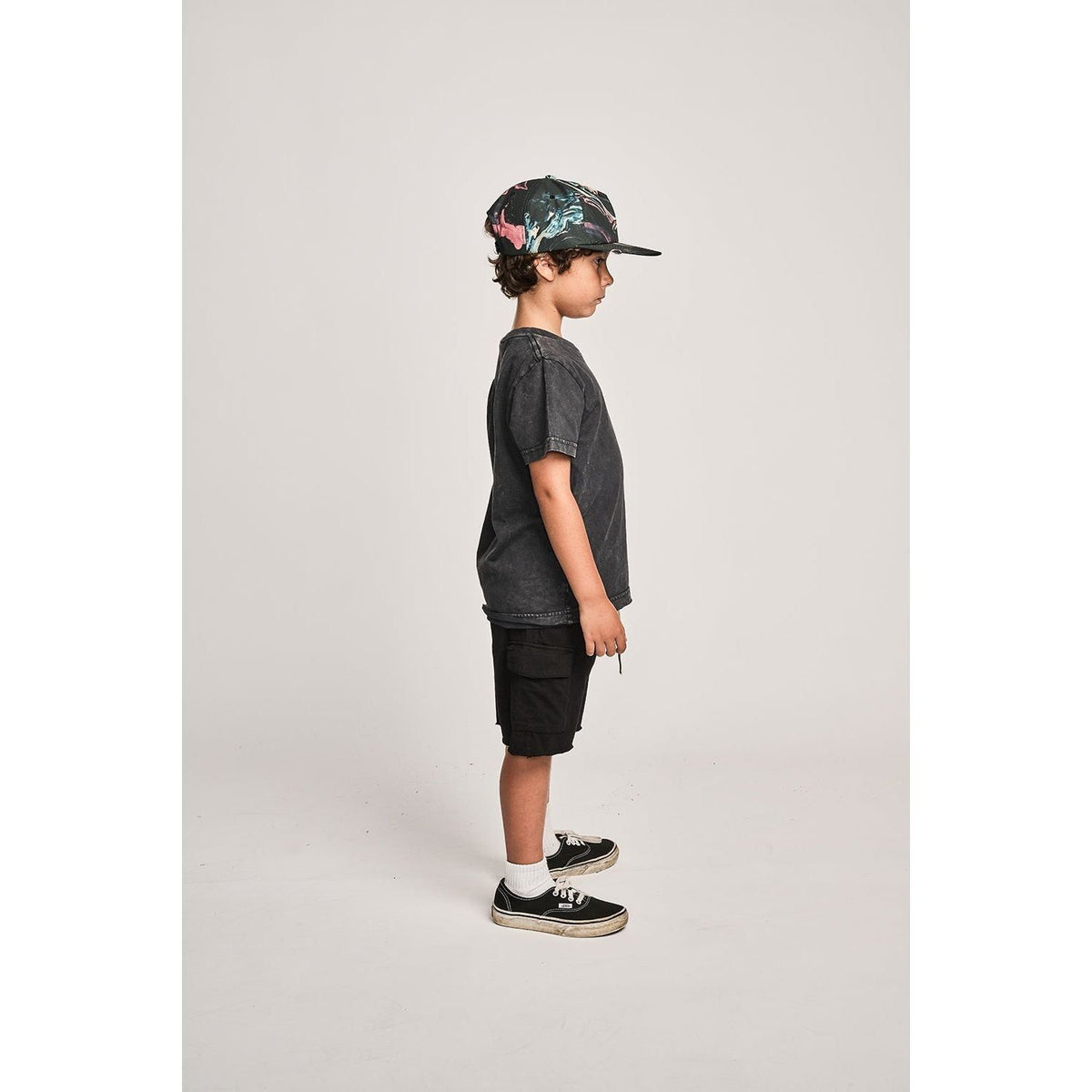 Slicker Cap - Blk Swirl