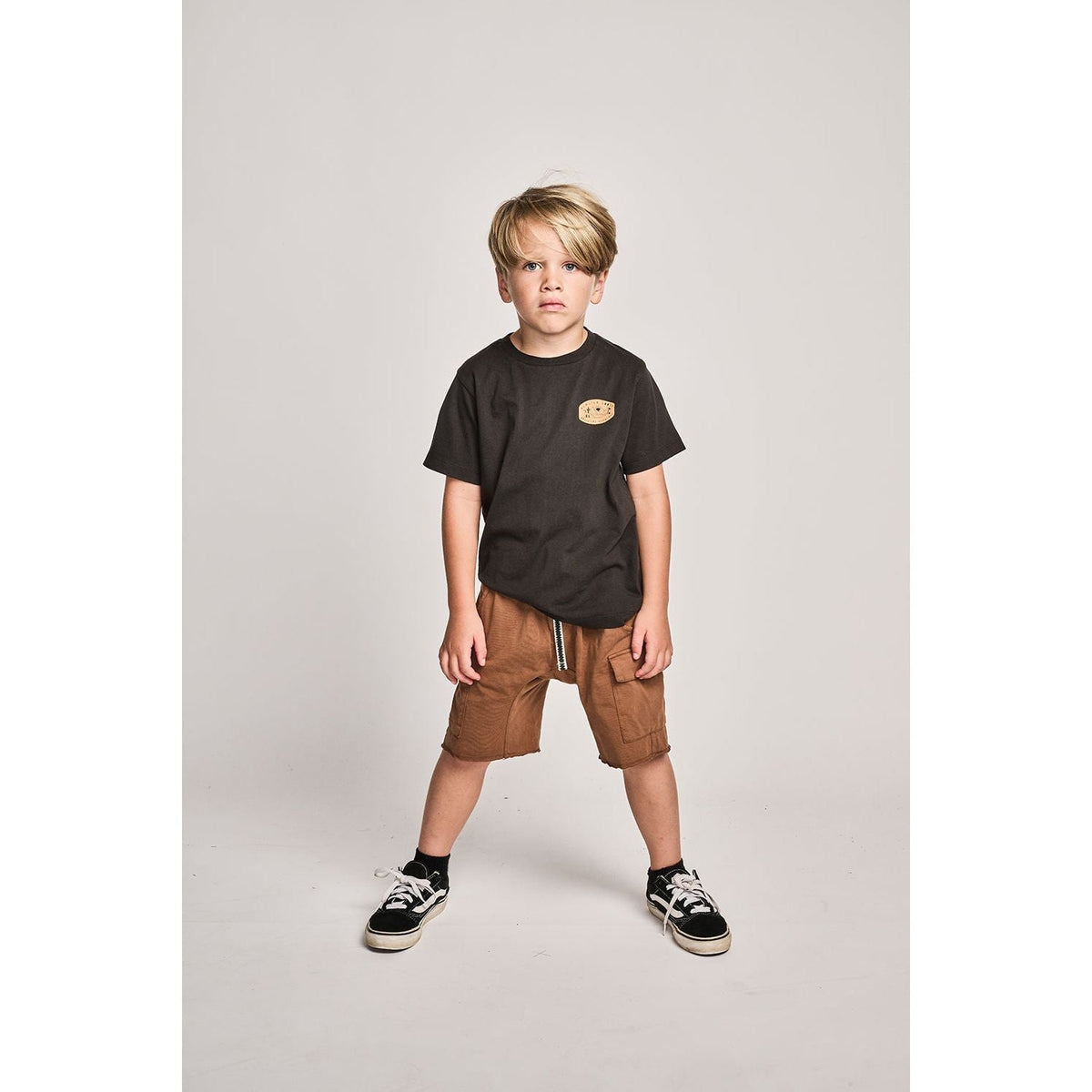 Palmlife Ss Tee - Soft Black