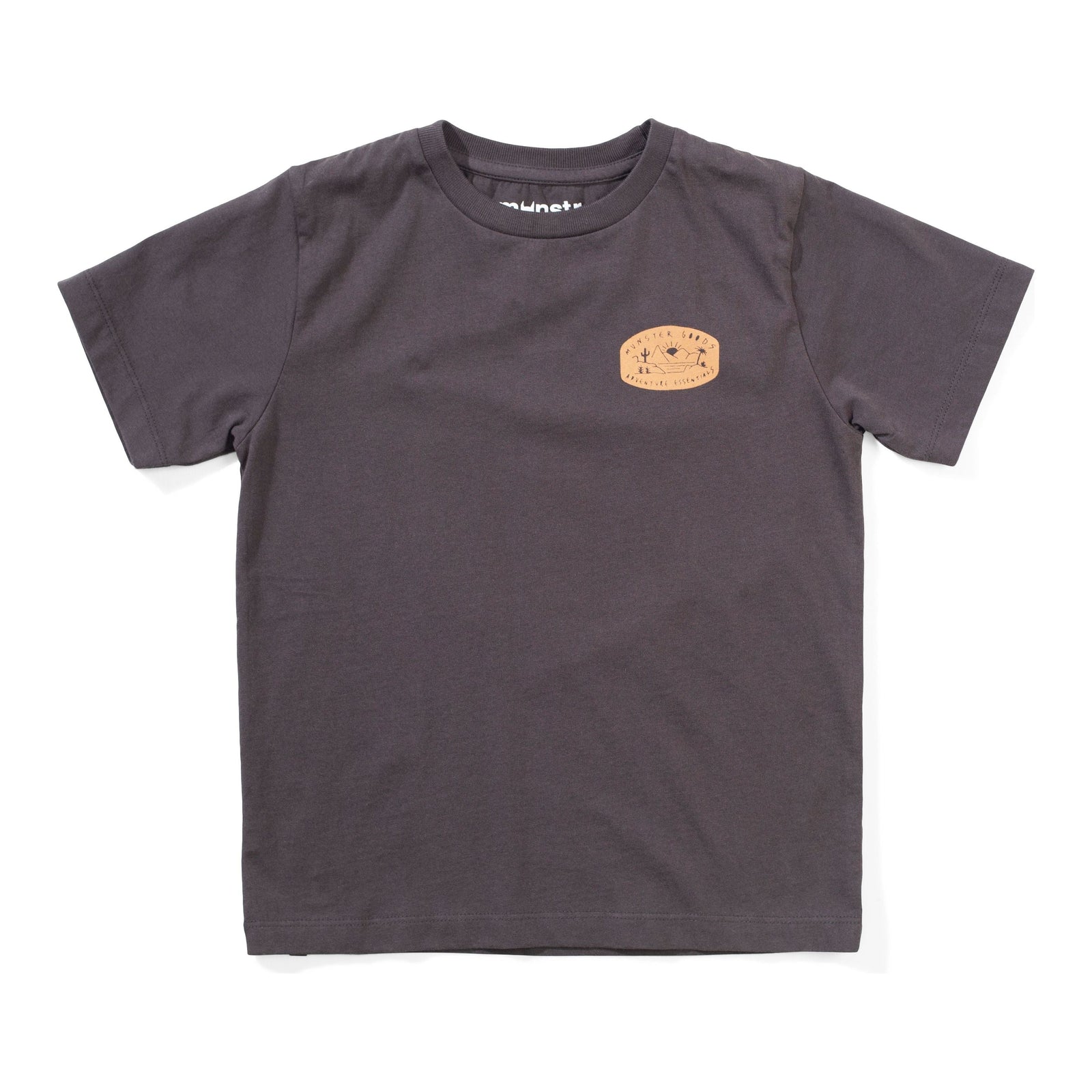 Palmlife Ss Tee - Soft Black