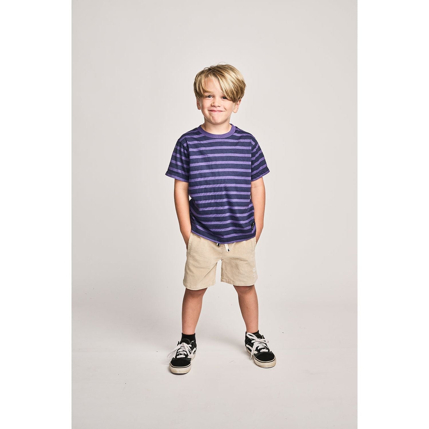 Blinds Ss Tee - Purple Blue