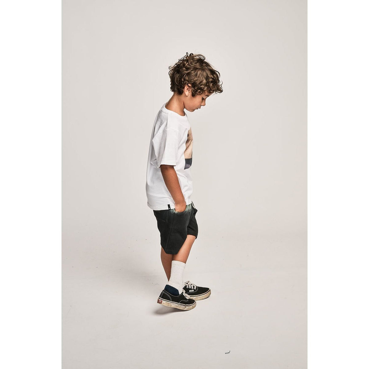 Drop It Ss Tee - White