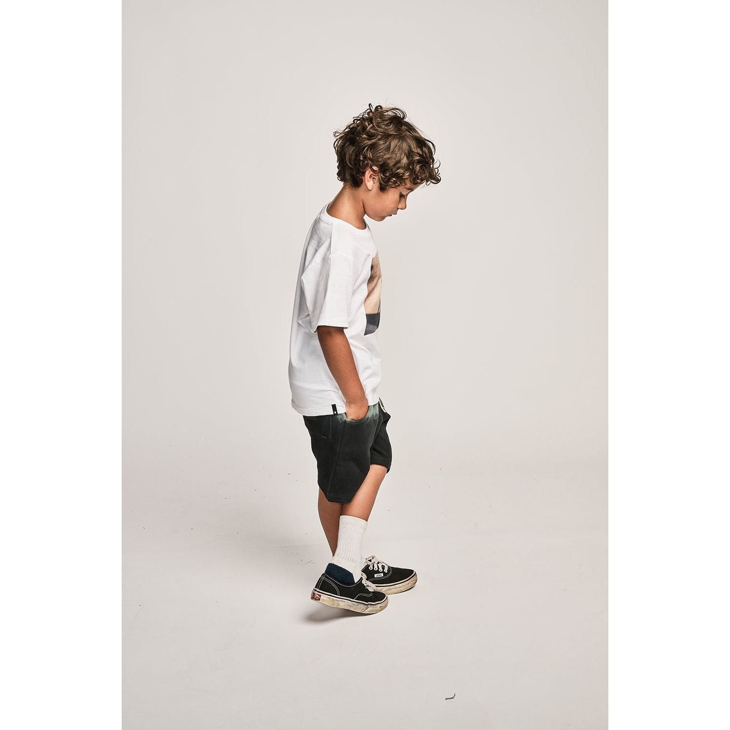 Drop It Ss Tee - White