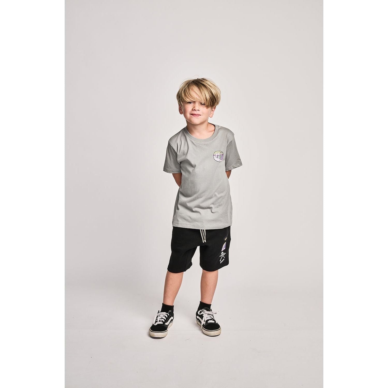 Alleysonme Ss Tee - Light Grey