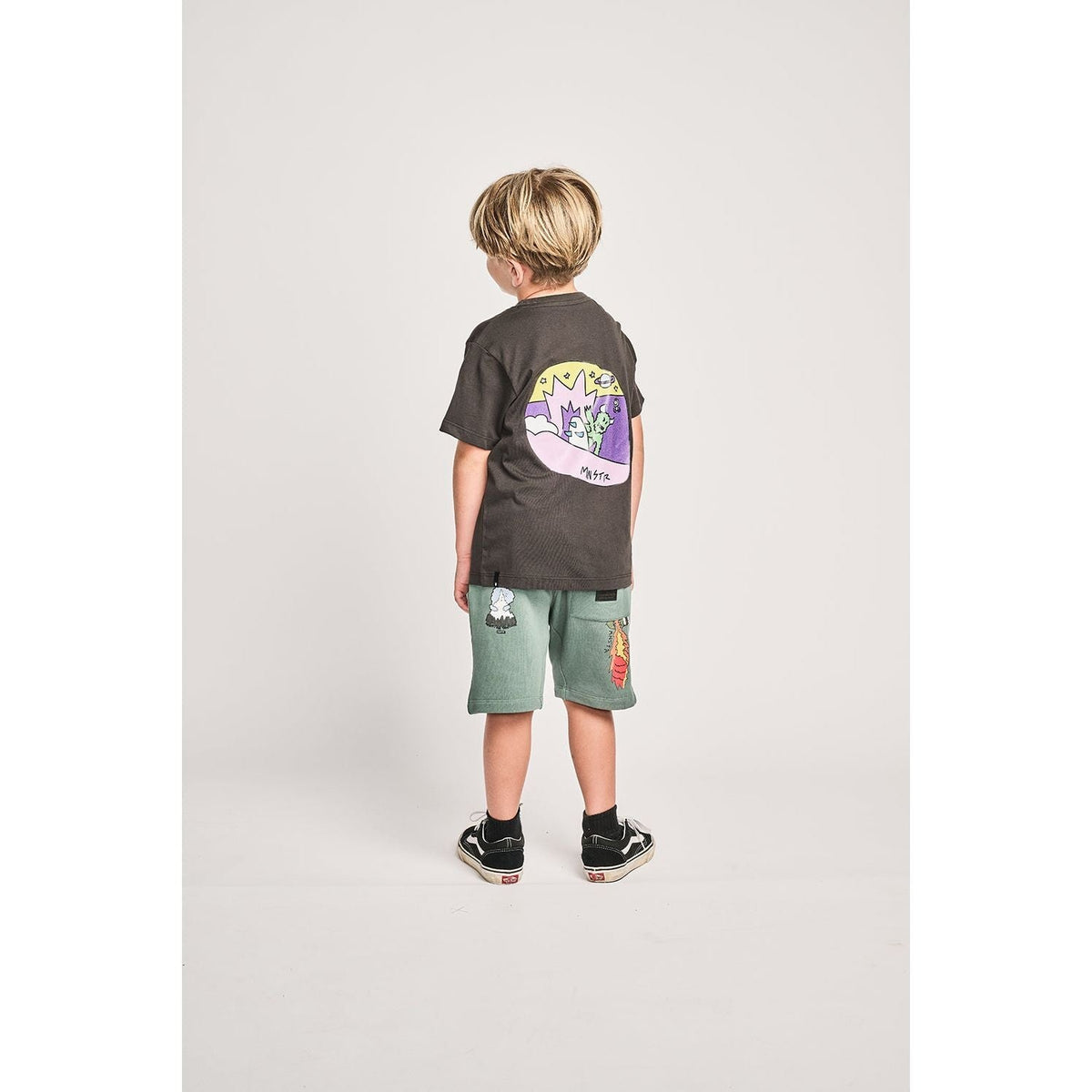 Alleysonme Ss Tee - Soft Black