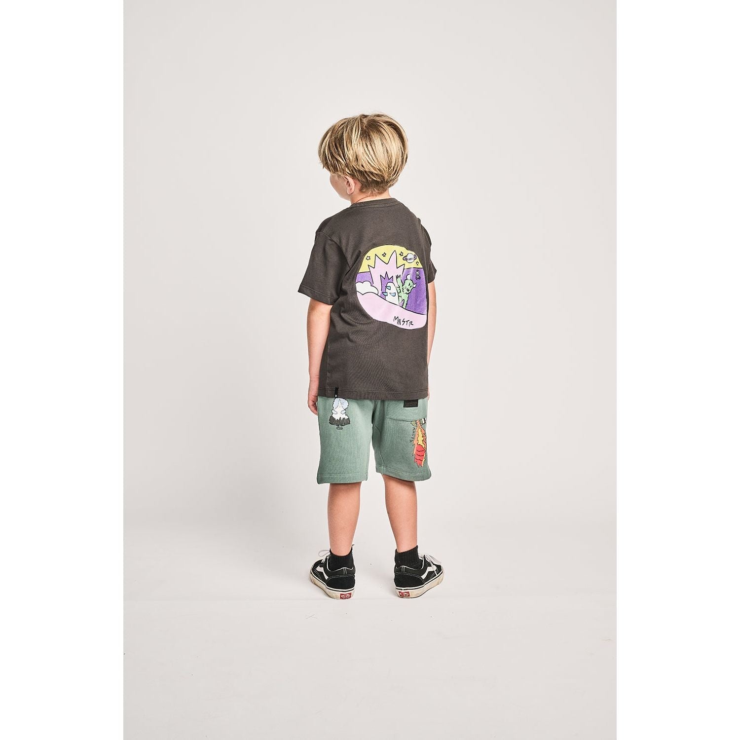 Alleysonme Ss Tee - Soft Black