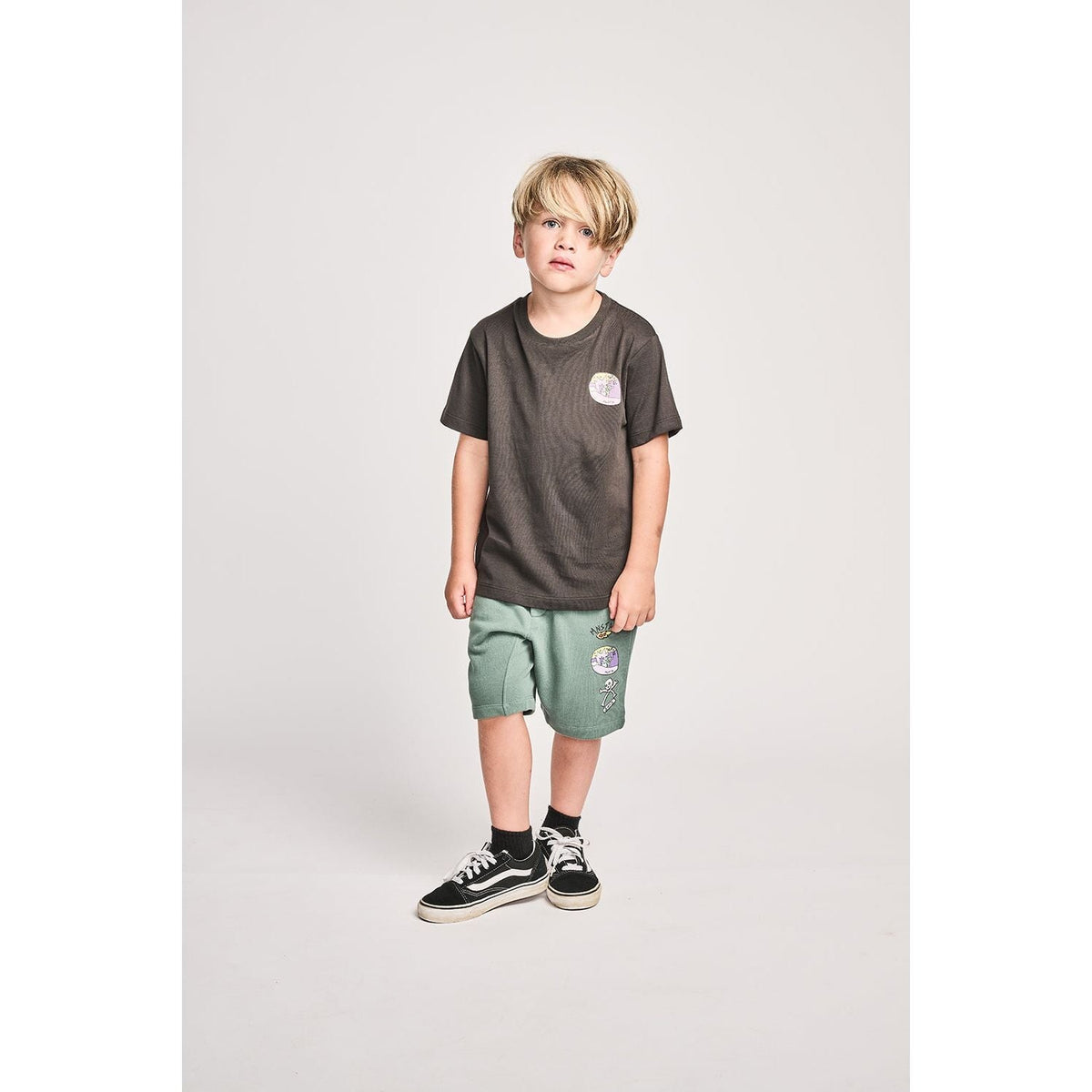 Alleysonme Ss Tee - Soft Black
