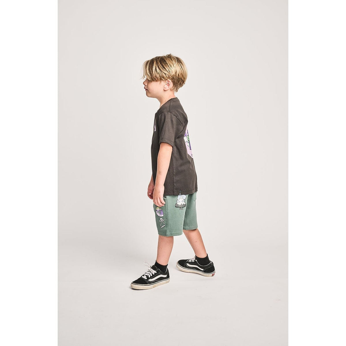 Alleysonme Ss Tee - Soft Black