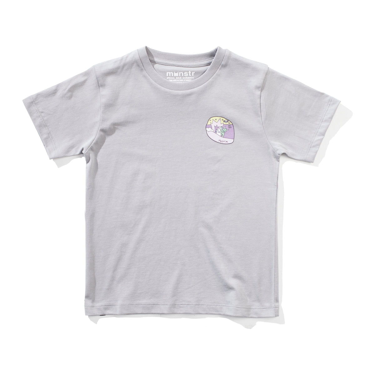 Alleysonme Ss Tee - Light Grey