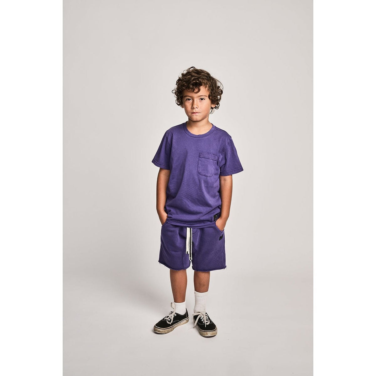 Dream Pkt Ss Tee - Mineral Purple