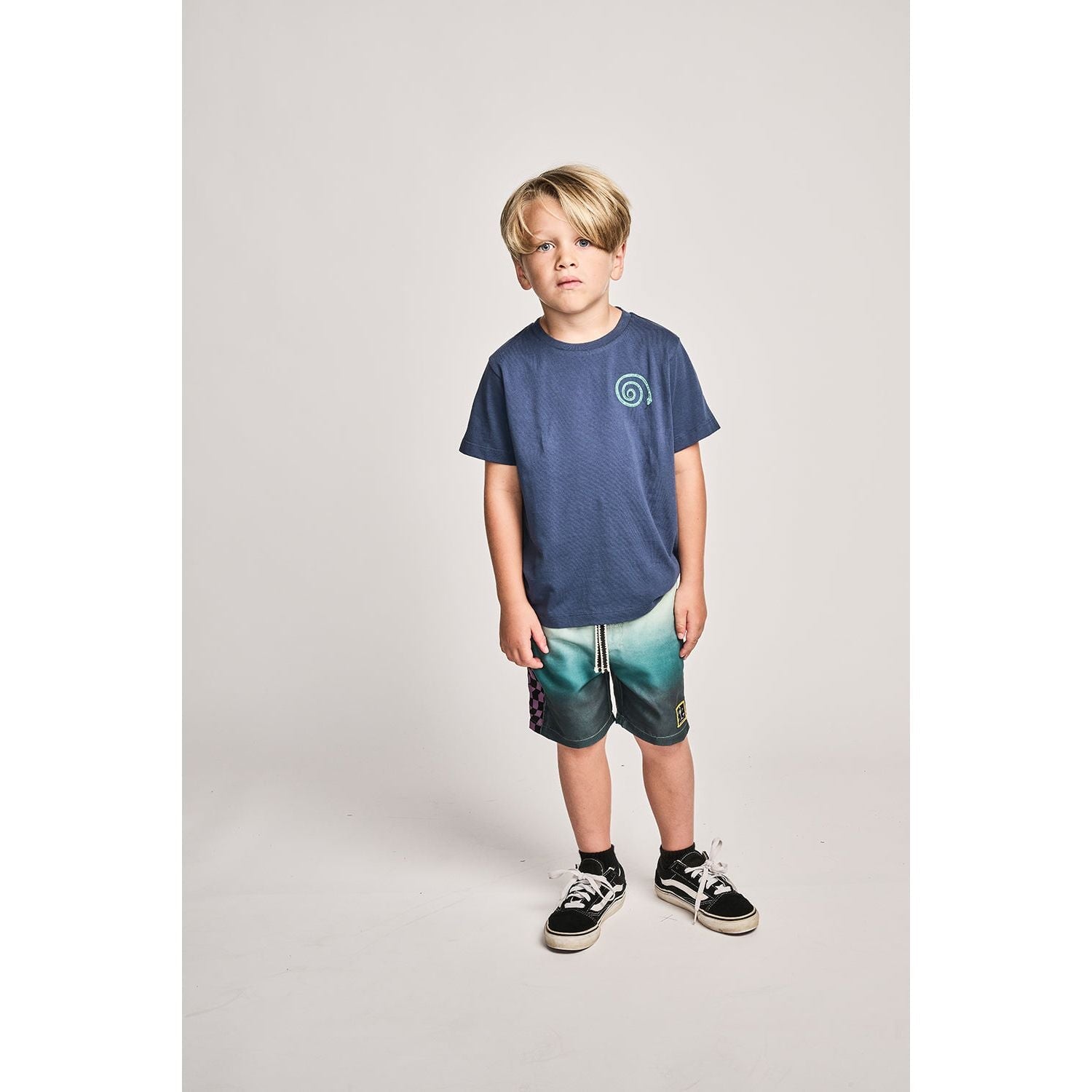 Letsdance Ss Tee - Dk Denim