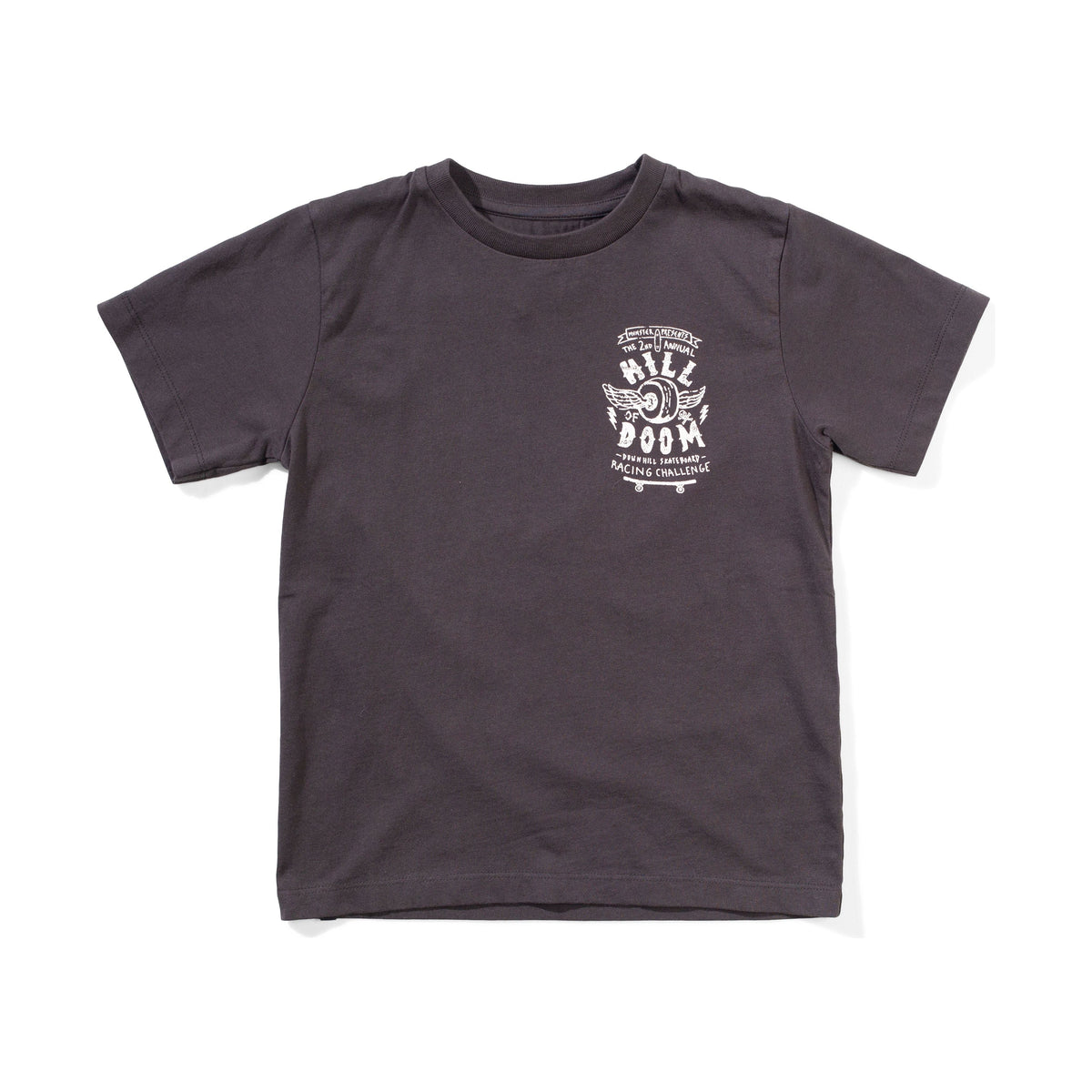 Doom Hill Ss Tee - Soft Black