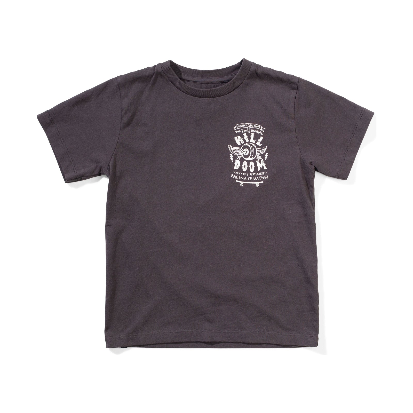 Doom Hill Ss Tee - Soft Black