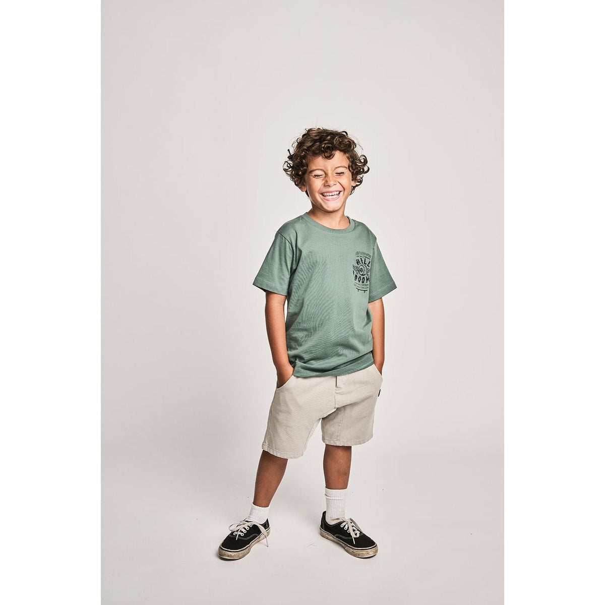 Pktracer Short - Washed Grey