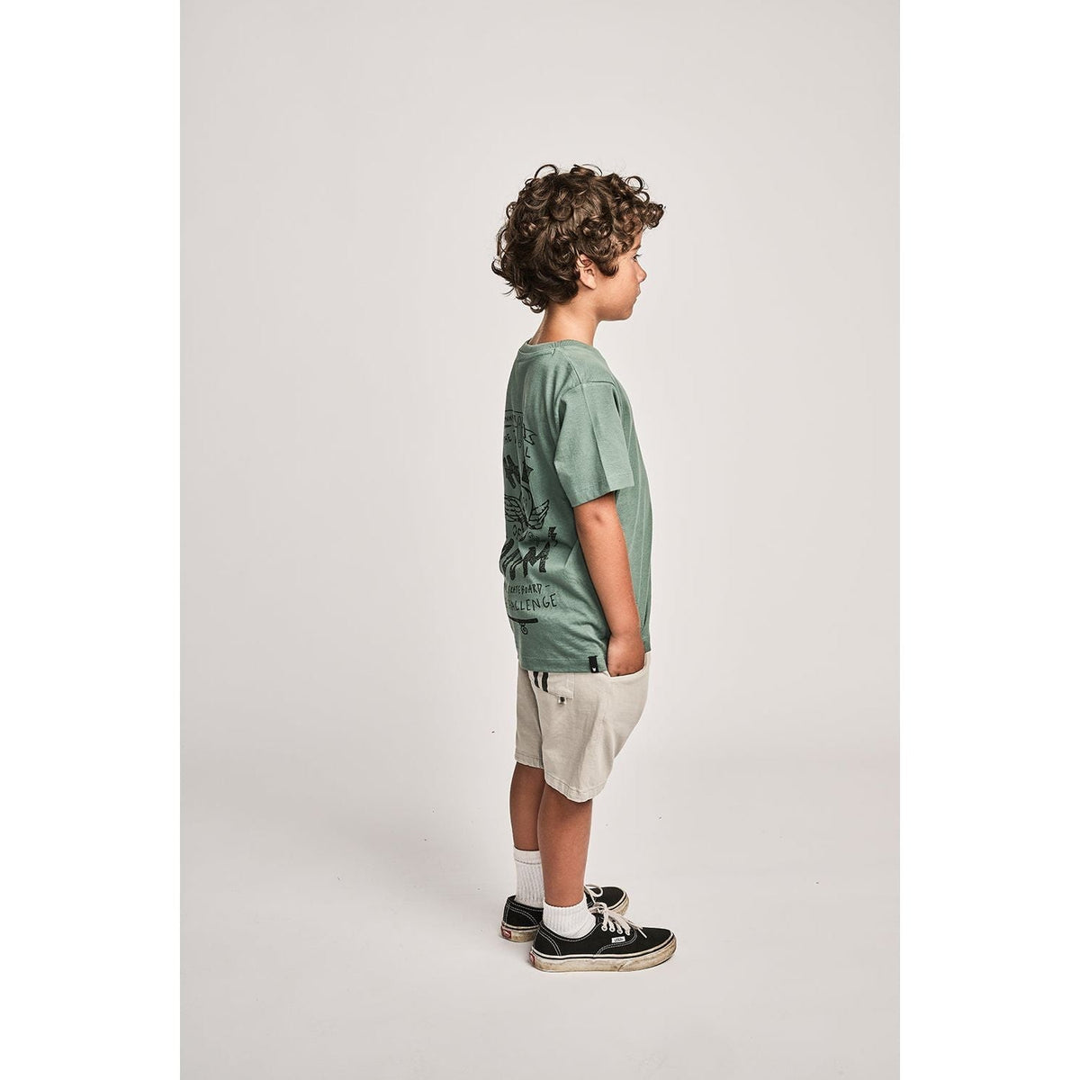 Pktracer Short - Washed Grey
