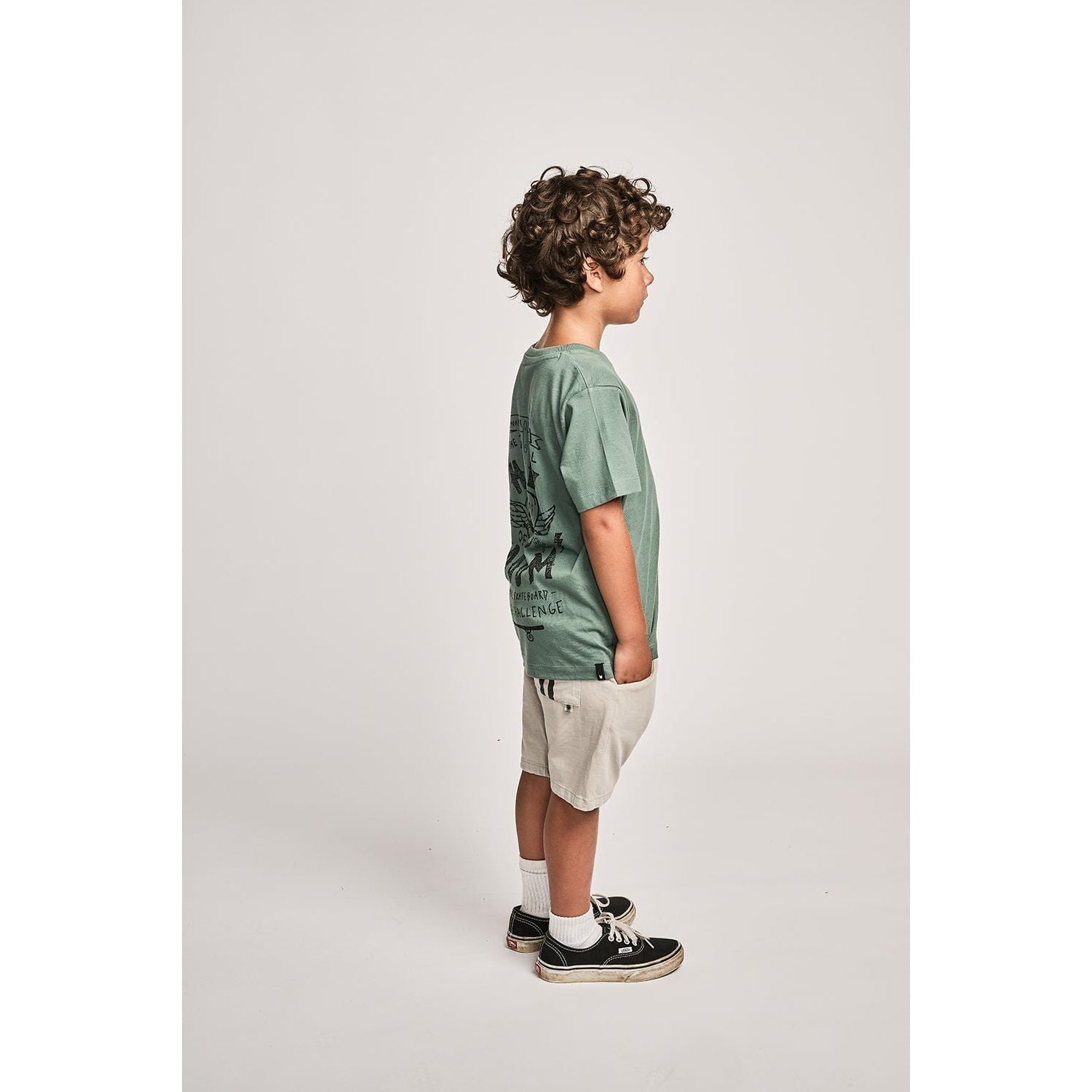 Pktracer Short - Washed Grey