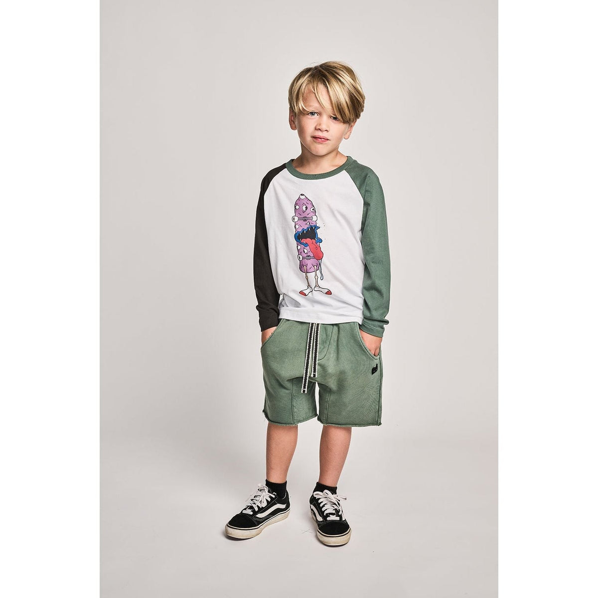 Krw Short - Mineral Green