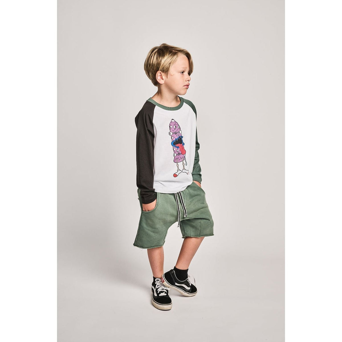 Krw Short - Mineral Green