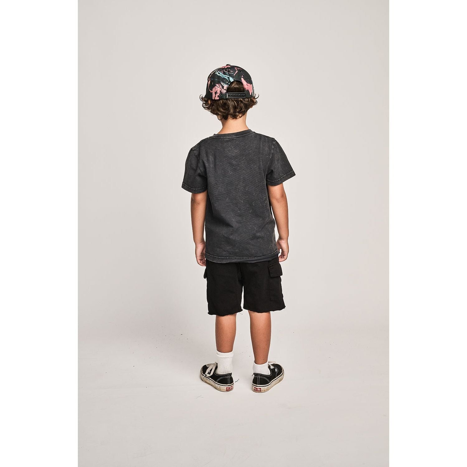 Fave Cargo Short - Washed Black