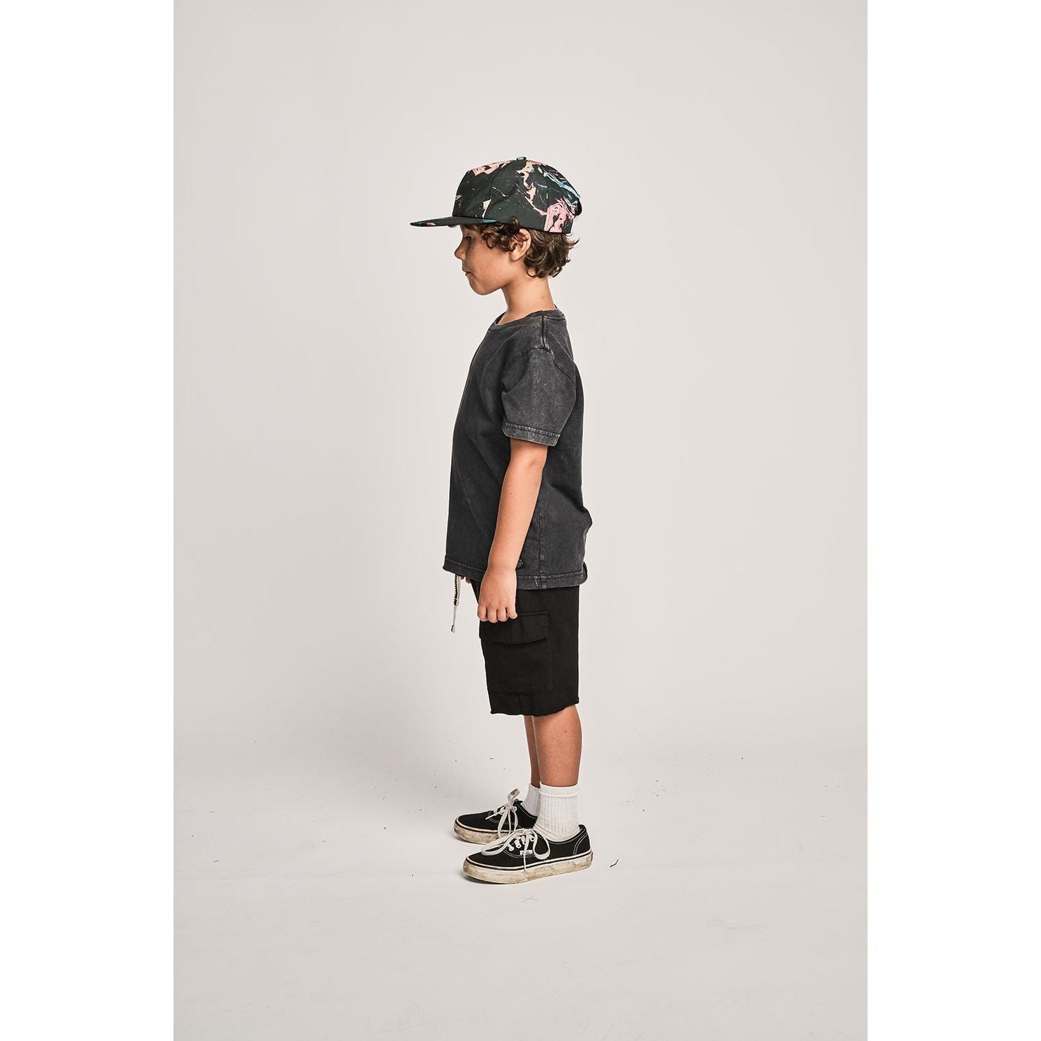 Fave Cargo Short - Washed Black