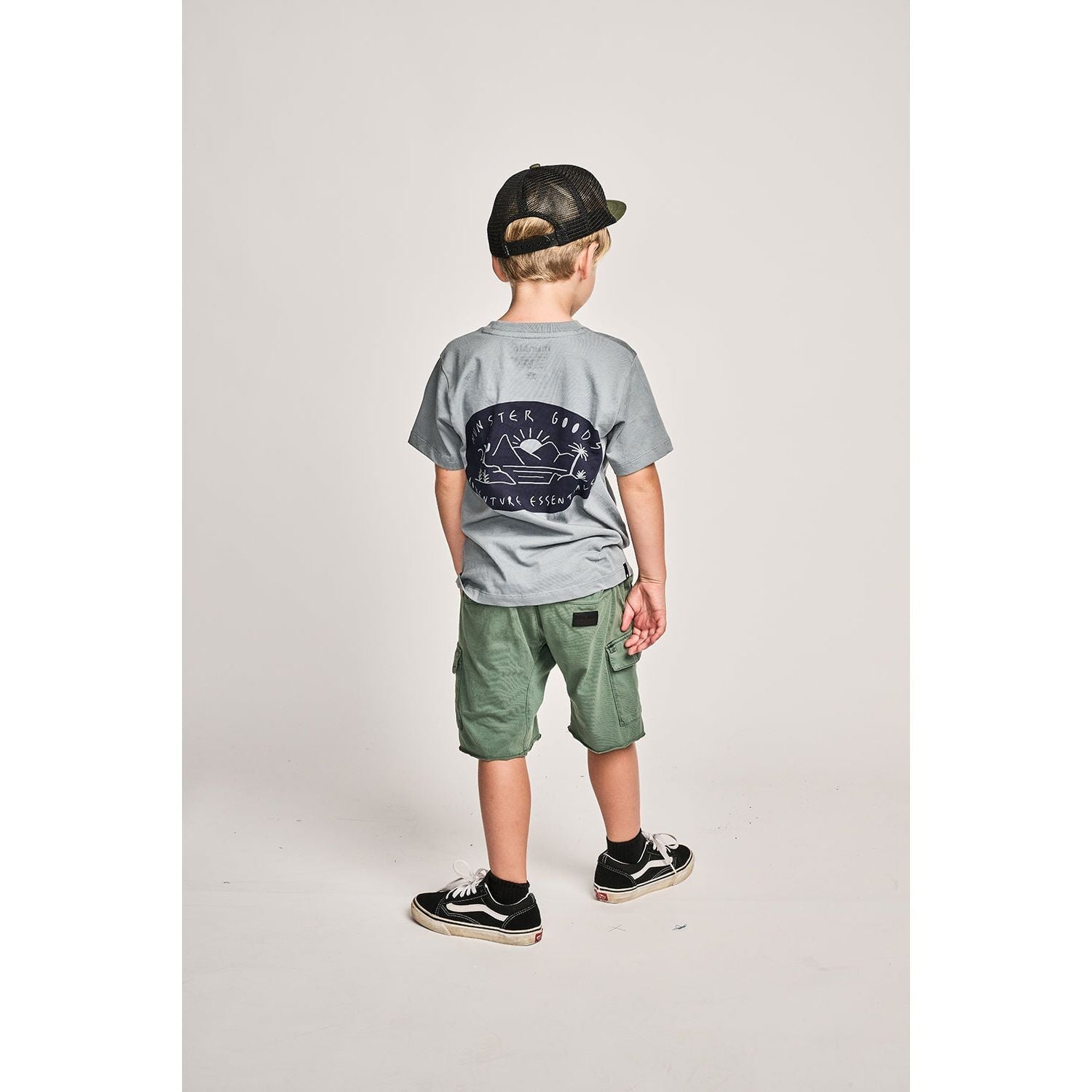 Fave Cargo Short - Washed Green