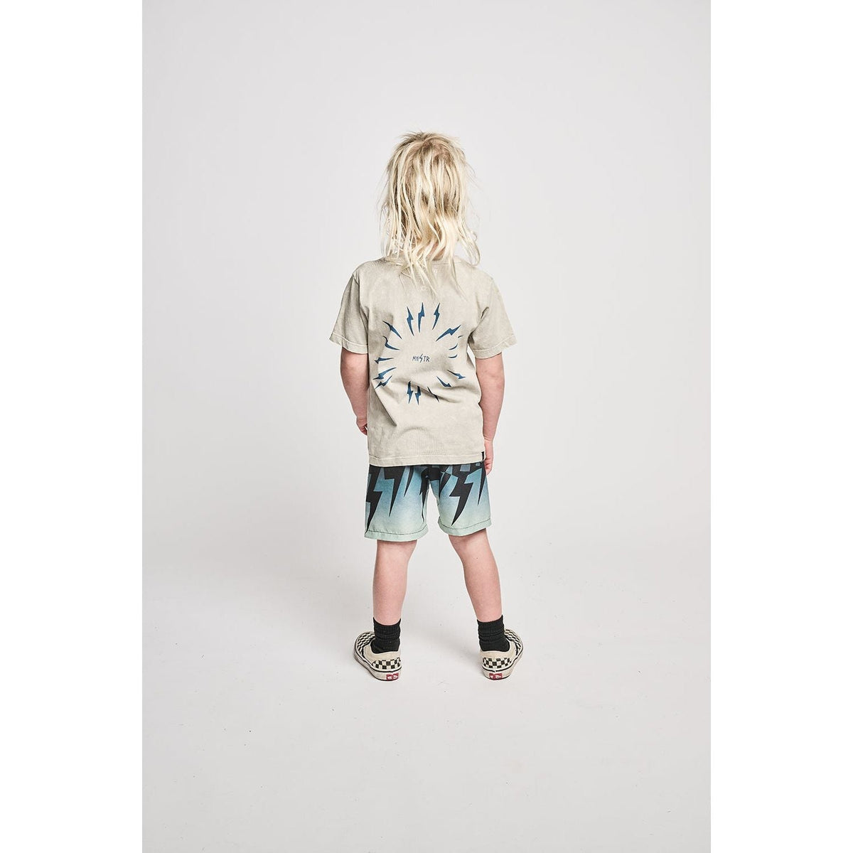 Lightning Board Short- Black/Green