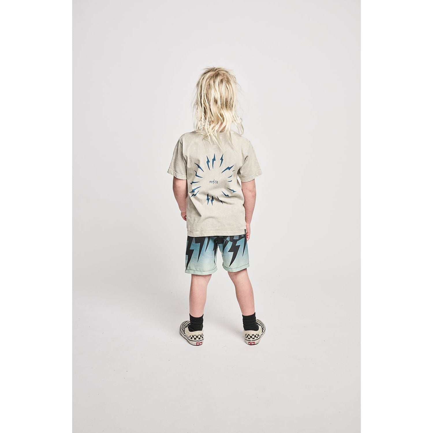 Lightning Board Short- Black/Green