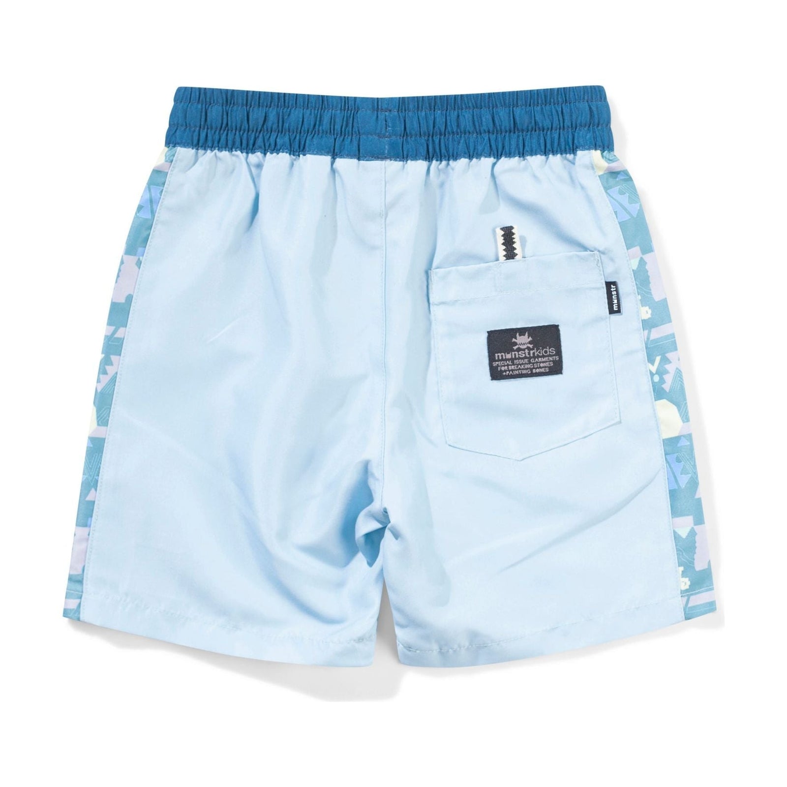 Puzzleride Bshort - Sky Blue