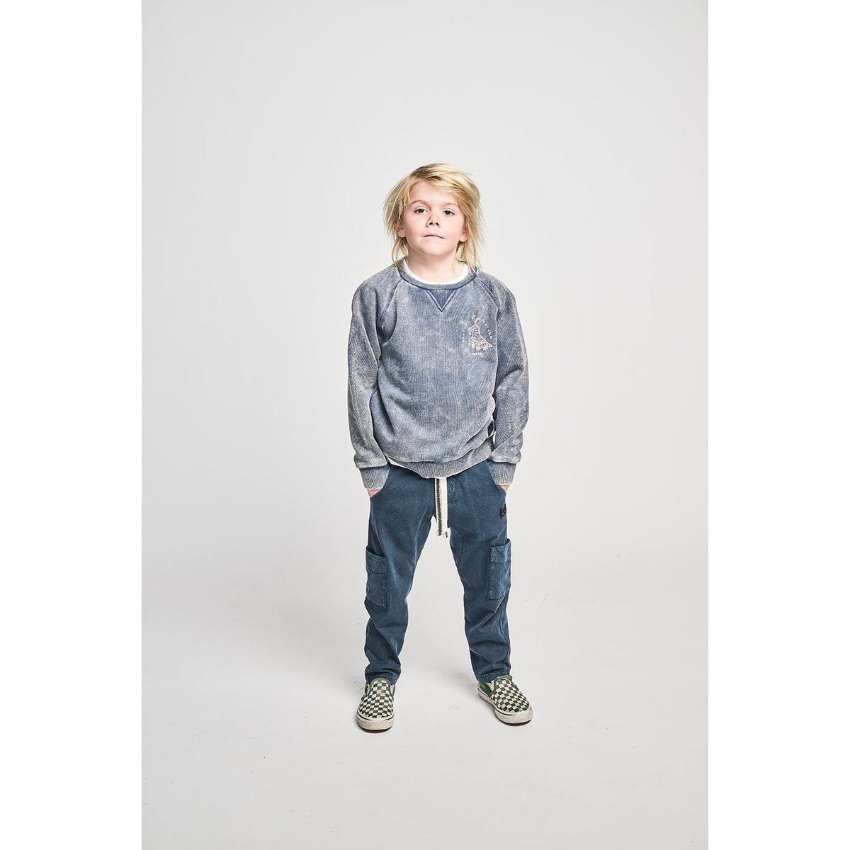 Unusual Crew - Mineral Dk Denim