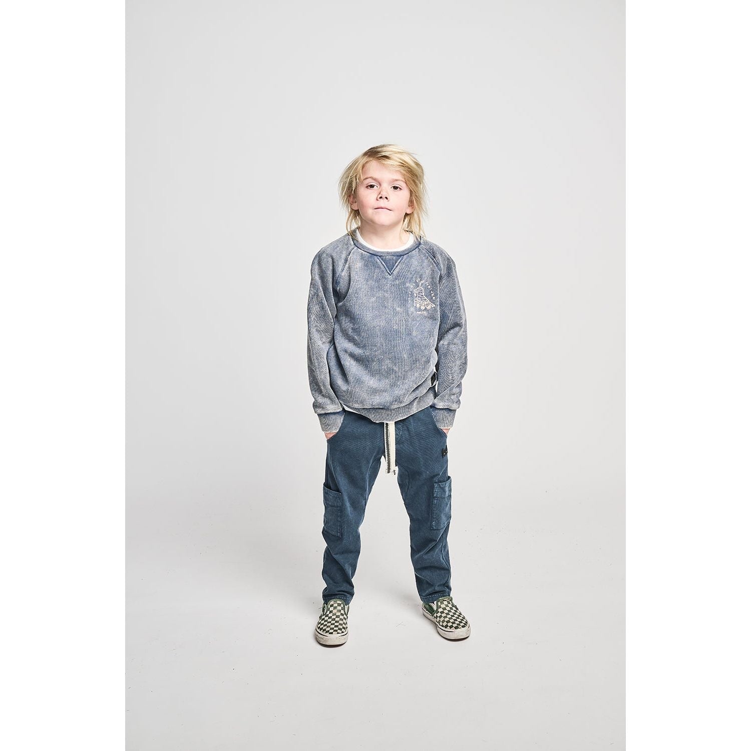 Unusual Crew - Mineral Dk Denim