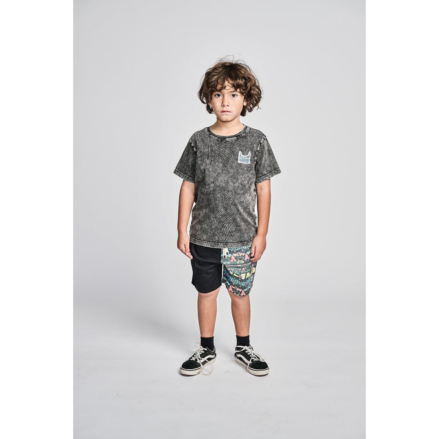 Puzzle Tee - Mineral Black