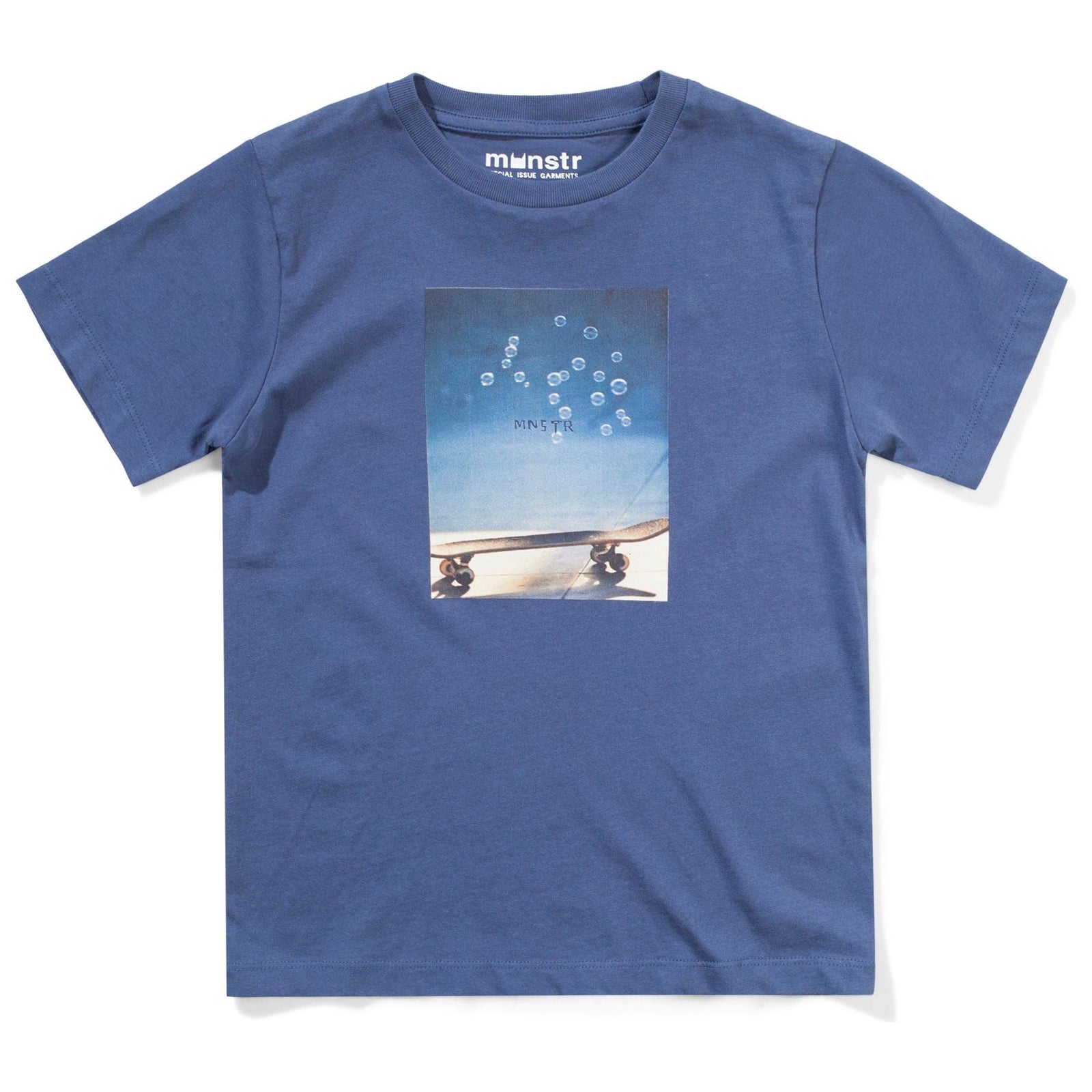 Bubbles Tee - Dk Denim